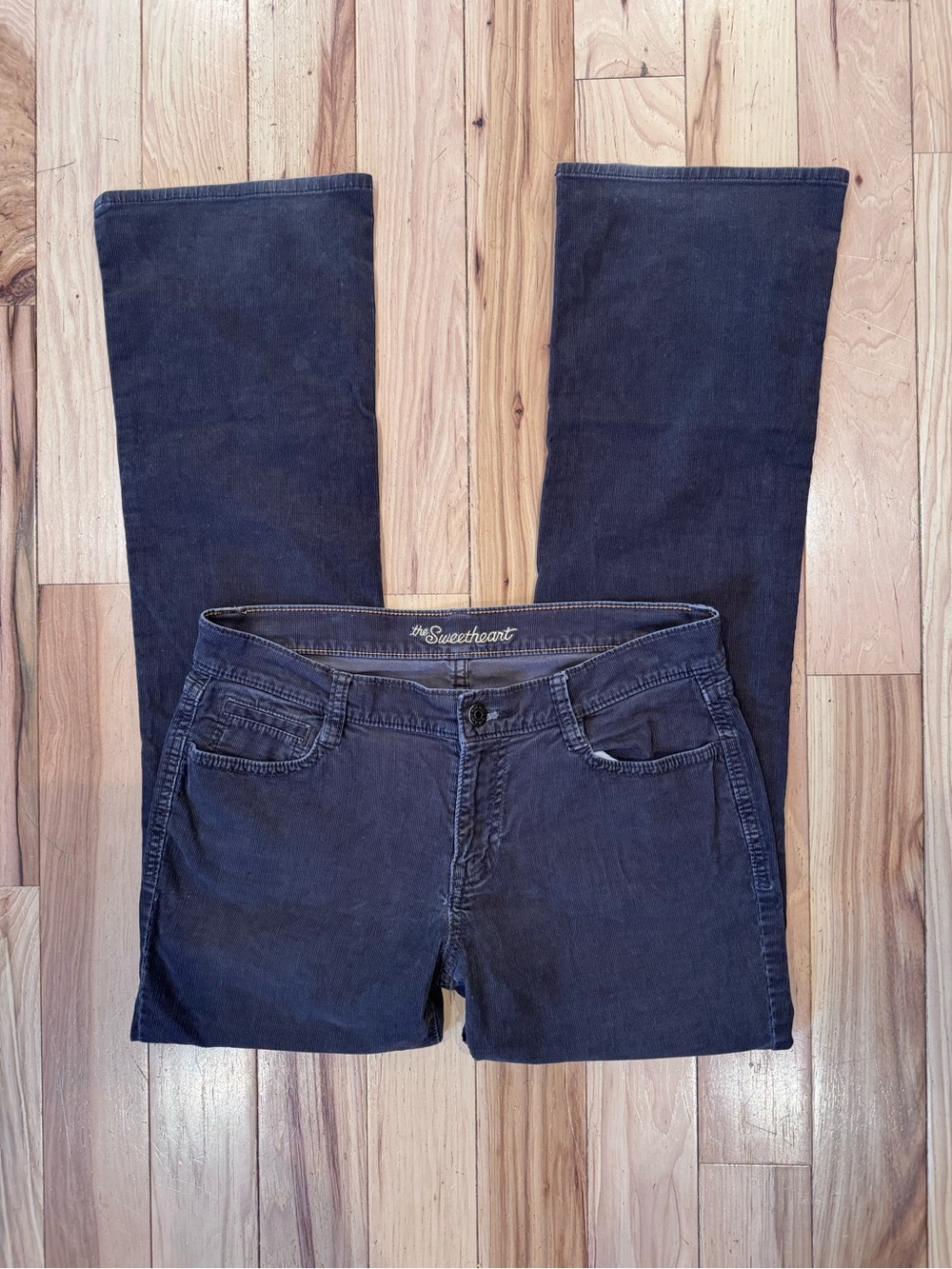 Old Navy Y2K Brown Low Waist Boot Cut Corduroy Pants